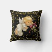 かわいい小さな天使のクッション クッション (裏面)