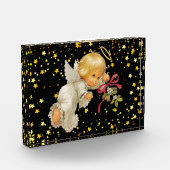 かわいい小さな天使の写真ブロック フォトブロック (左)