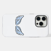 かわいい小さな天使の羽 iPhoneケース (裏面横)