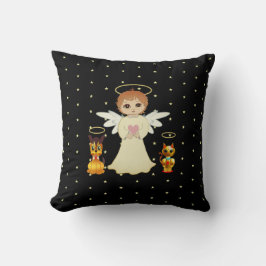 かわいい小さな天使 クッション