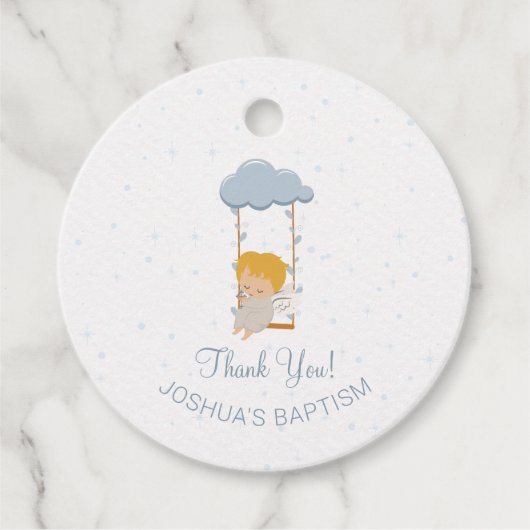 かわいい小さな天使 フェイバータグ (正面)