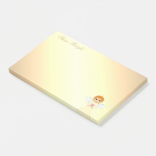 かわいい小さな天使 ポストイット (アングル)