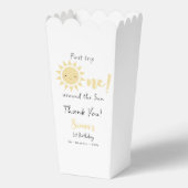 かわいい小さな太陽の光が一つ回っている | 1歳 フェイバーボックス (裏面)