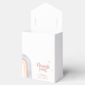 かわいい小さな太陽&レインボーボホベイビーシャワー フェイバーボックス (オープン)