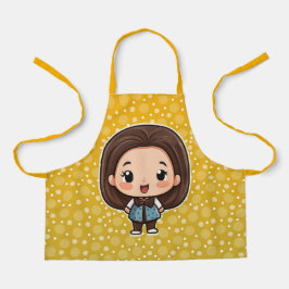 かわいい小さな女の子エプロン エプロン