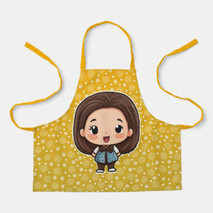 かわいい小さな女の子エプロン エプロン