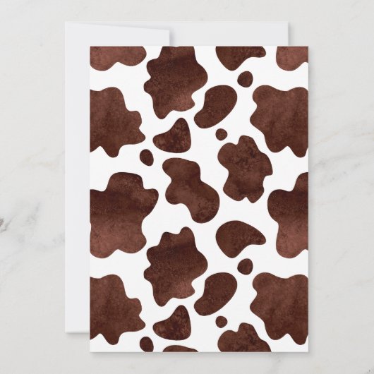 かわいい小さな女性のカーボーイサドルアップ誕生日招待状 招待状 (裏面)