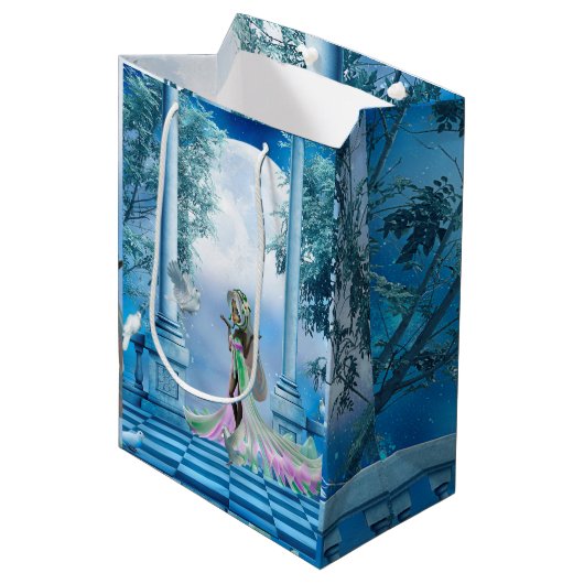 かわいい小さな妖精 ミディアムペーパーバッグ (正面アングル)