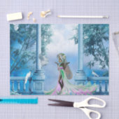 かわいい小さな妖精 薄葉紙 (クラフト)