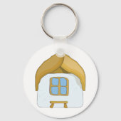 かわいい小さな家 キーホルダー (裏面)