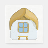 かわいい小さな家 スタンダードランチョンナプキン (正面)