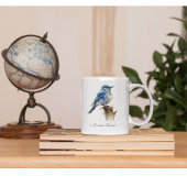 かわいい小さな山ブルーバードウォーター色カスタム、 モーフィングマグカップ