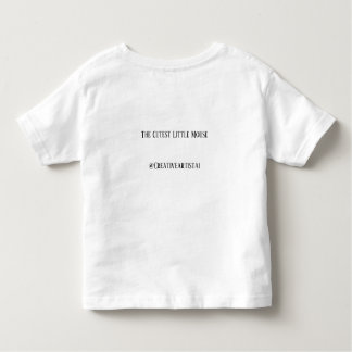 かわいい小さな幼児のシャツ トドラーTシャツ
