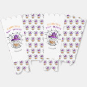 かわいい小さな幽霊とクモの巣BOOベビーシャワー フェイバーボックス (見開き)