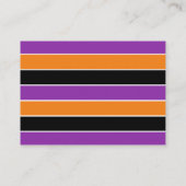 かわいい小さな幽霊の本ベビーの赤ちゃんシャワー エンクロージャーカード (裏面)