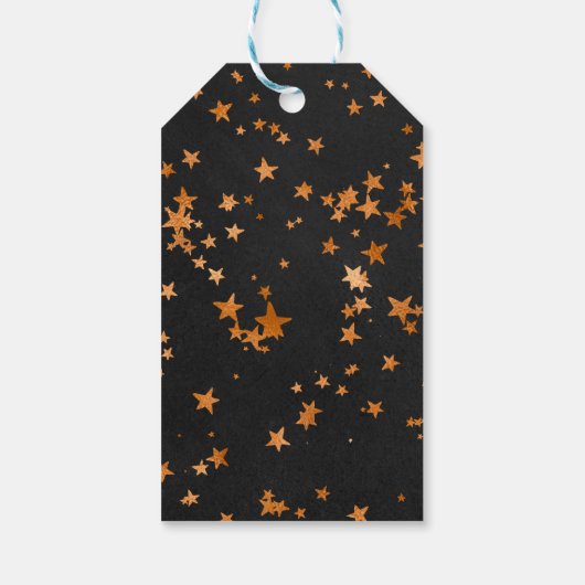 かわいい小さな幽霊ハロウィーン赤ちゃんシャワーありがとう ギフトタグ (裏面)