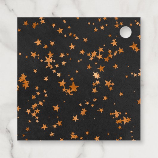 かわいい小さな幽霊ハロウィーン赤ちゃんシャワーありがとう フェイバータグ (裏面)