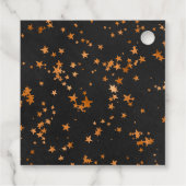 かわいい小さな幽霊ハロウィーン赤ちゃんシャワーありがとう フェイバータグ (裏面)