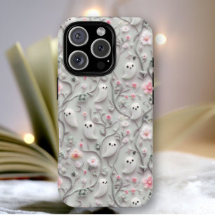 かわいい小さな幽霊フローラ3D電話ケース Case-Mate iPhone 14ケース