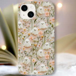 かわいい小さな幽霊フローラ3D電話ケース Case-Mate iPhone 14ケース