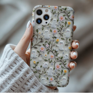 かわいい小さな幽霊フローラ3D電話ケース Case-Mate iPhone 14ケース