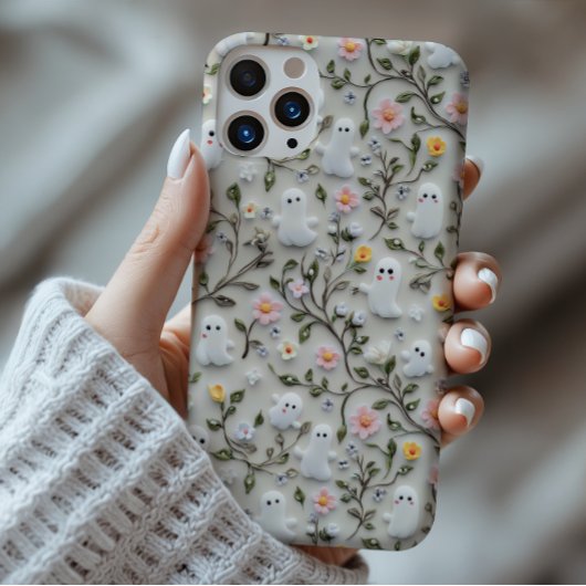 かわいい小さな幽霊フローラ3D電話ケース Case-Mate iPhoneケース
