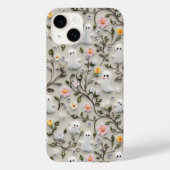 かわいい小さな幽霊フローラ3D電話ケース Case-Mate iPhoneケース (裏面)
