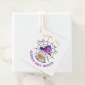 かわいい小さな幽霊ブーありがとう赤ちゃんシャワー フェイバータグ (インサイチュ)