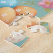 かわいい小さな復活祭のバニーパーソナライズされたキッズ ジグソーパズル (側面)