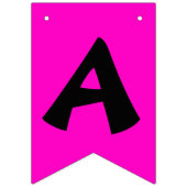 かわいい小さな忍者ハッピーバースデーバンティングフラグ バンティングフラッグ (第3の旗)