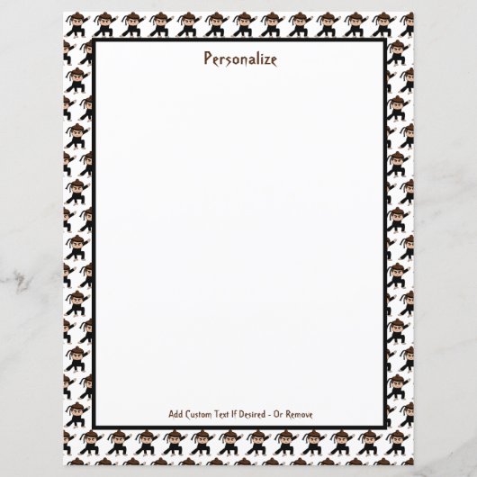 かわいい小さな忍者戦士パーソナライズ (正面)