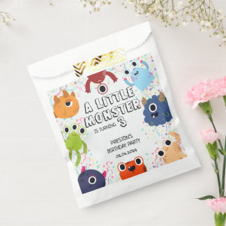 かわいい小さな怪物の誕生日パーティー|過去記事 フェイバーバッグ
