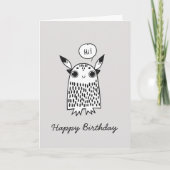 かわいい小さな怪物 カード (正面)