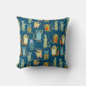 かわいい小さな怪物 クッション (正面)