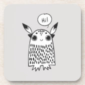 かわいい小さな怪物 コースター (正面)