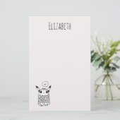 かわいい小さな怪物 便箋 (スタンド正面)