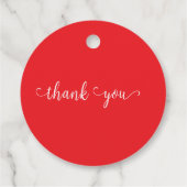 かわいい小さな恋人のバレンタインデーシャワー フェイバータグ (裏面)