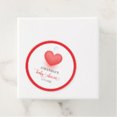 かわいい小さな恋人のバレンタインデーシャワー フェイバータグ (インサイチュ)