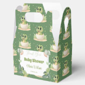 かわいい小さな恐竜が赤ちゃんのシャワーを途中にある フェイバーボックス (オープン)
