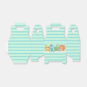 かわいい小さな恐竜の赤ちゃんシャワー フェイバーボックス (折り畳みなし)