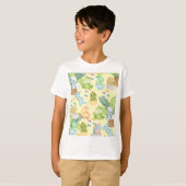 かわいい小さな恐竜 Tシャツ (正面フル)