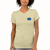 かわいい小さな愛のカエルTシャツ