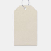 かわいい小さな愛のバグ赤ちゃんシャワーありがとう ギフトタグ (裏面)