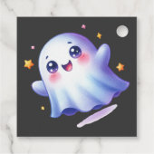 かわいい小さな愛らしい赤ちゃんシャワー フェイバータグ (裏面)