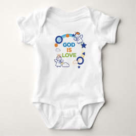かわいい小さな星の赤ちゃんグラフィックTシャツ ベビーボディスーツ