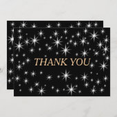 かわいい小さな星 サンキューカード (正面/裏面)