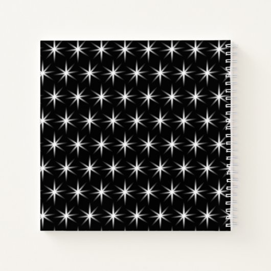 かわいい小さな星 ノートブック (裏面)