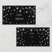 かわいい小さな星 名刺 (正面/裏面)