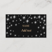 かわいい小さな星 名刺 (正面)