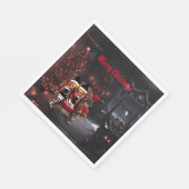 かわいい小さな暗い小妖精や小人。 スタンダードランチョンナプキン (角)